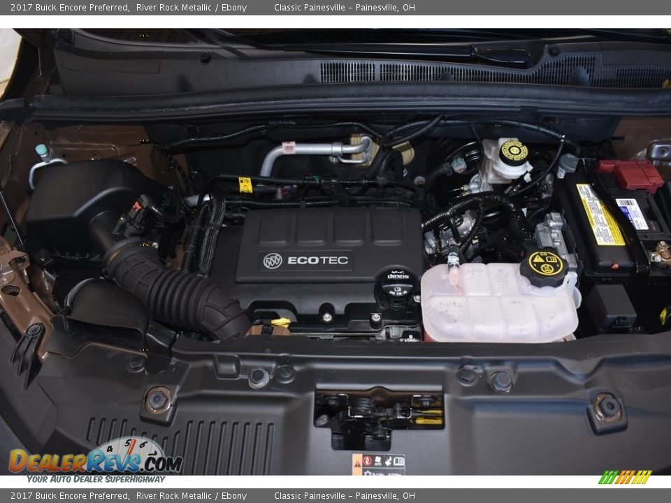 2017 Buick Encore Preferred River Rock Metallic / Ebony Photo #6