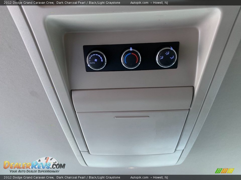 2012 Dodge Grand Caravan Crew Dark Charcoal Pearl / Black/Light Graystone Photo #19