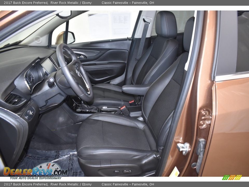 2017 Buick Encore Preferred River Rock Metallic / Ebony Photo #7