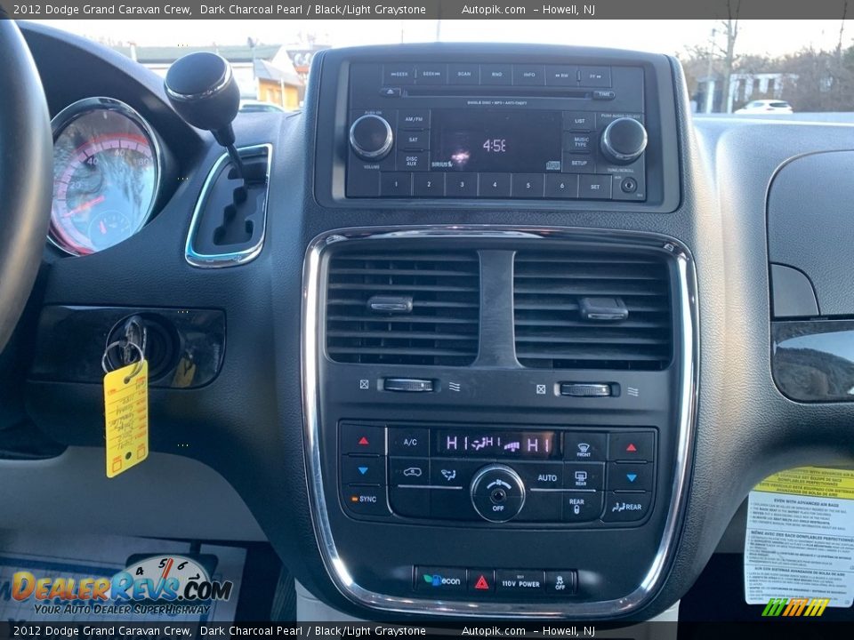 2012 Dodge Grand Caravan Crew Dark Charcoal Pearl / Black/Light Graystone Photo #21