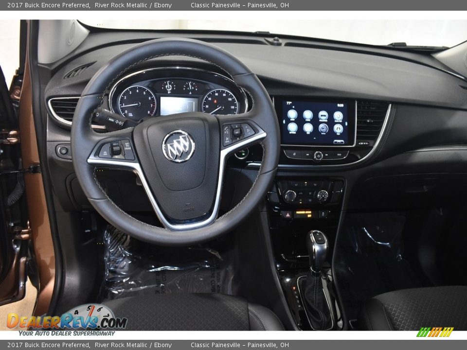2017 Buick Encore Preferred River Rock Metallic / Ebony Photo #12