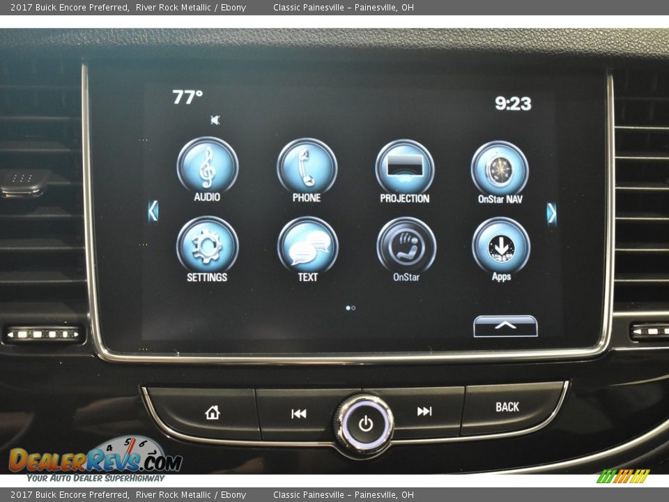 2017 Buick Encore Preferred River Rock Metallic / Ebony Photo #13