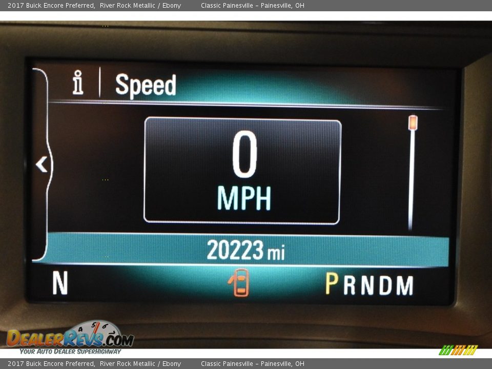 2017 Buick Encore Preferred River Rock Metallic / Ebony Photo #15