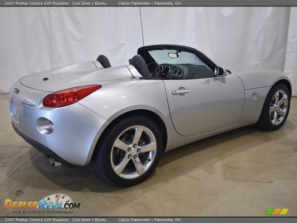 Cool Silver 2007 Pontiac Solstice GXP Roadster Photo #2