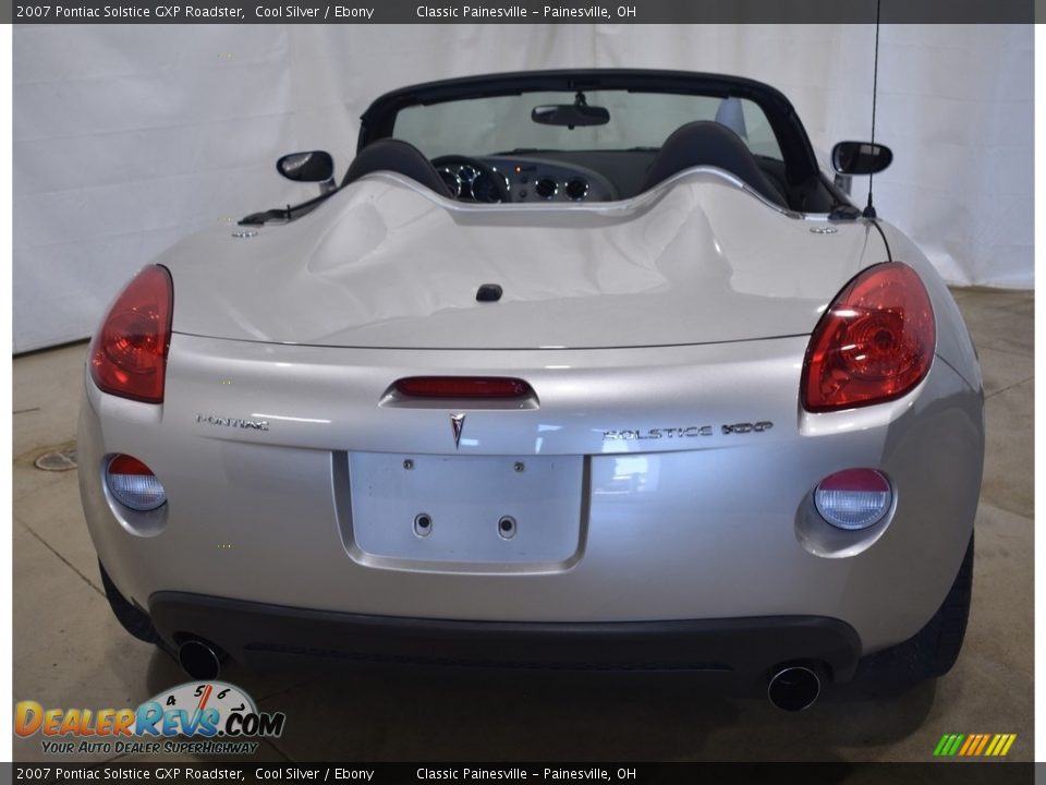 2007 Pontiac Solstice GXP Roadster Cool Silver / Ebony Photo #3