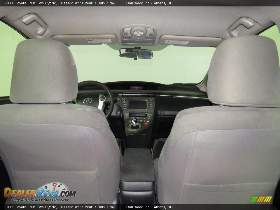 2014 Toyota Prius Two Hybrid Blizzard White Pearl / Dark Gray Photo #14