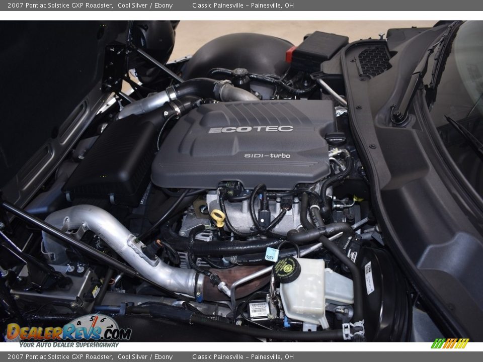 2007 Pontiac Solstice GXP Roadster 2.0 Liter Turbocharged DOHC 16-Valve VVT 4 Cylinder Engine Photo #5