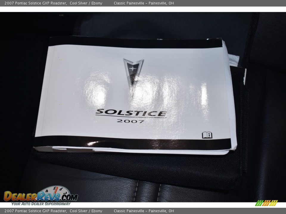 2007 Pontiac Solstice GXP Roadster Cool Silver / Ebony Photo #11
