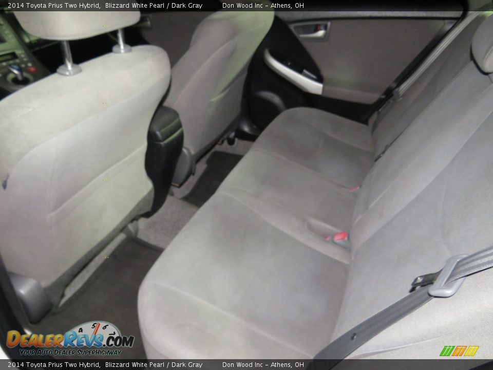 2014 Toyota Prius Two Hybrid Blizzard White Pearl / Dark Gray Photo #22