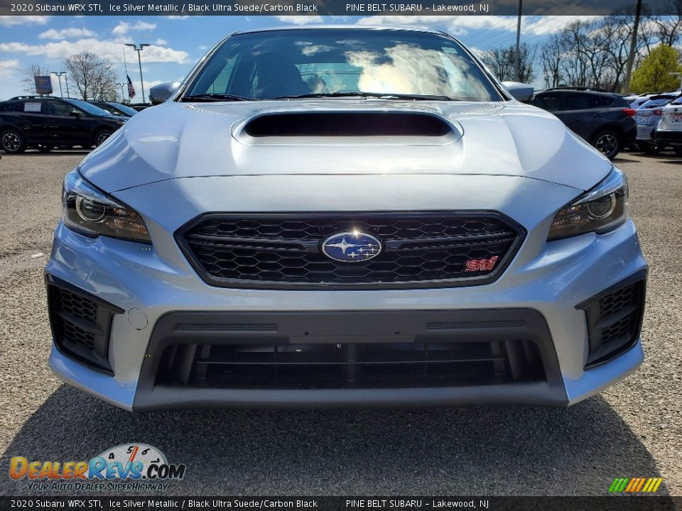 2020 Subaru WRX STI Ice Silver Metallic / Black Ultra Suede/Carbon Black Photo #3