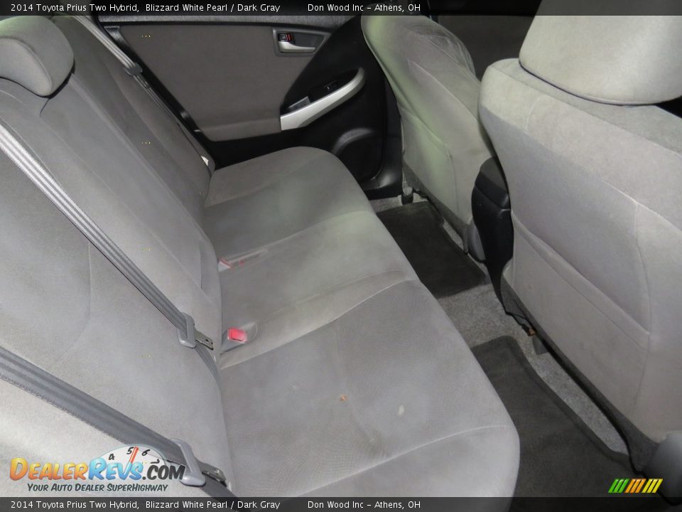 2014 Toyota Prius Two Hybrid Blizzard White Pearl / Dark Gray Photo #24