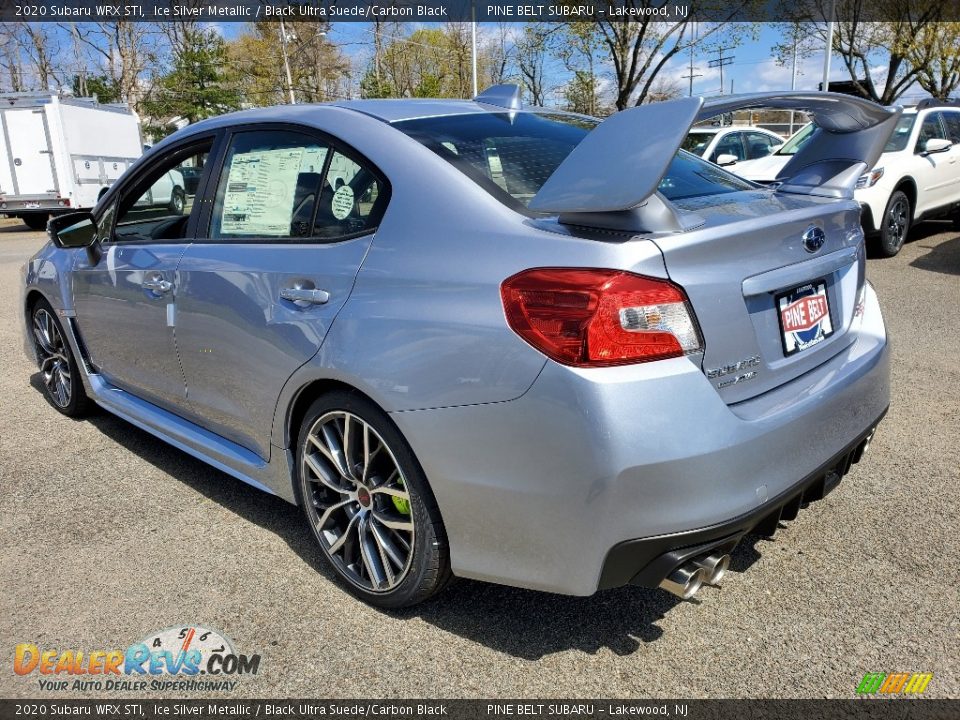 2020 Subaru WRX STI Ice Silver Metallic / Black Ultra Suede/Carbon Black Photo #6