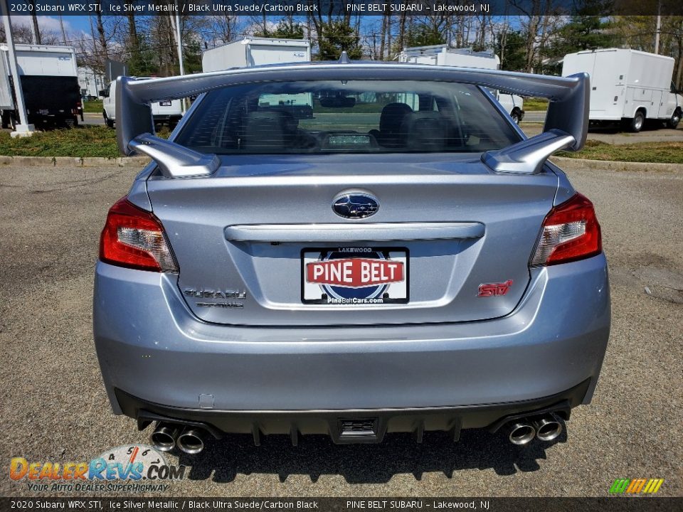 2020 Subaru WRX STI Ice Silver Metallic / Black Ultra Suede/Carbon Black Photo #7