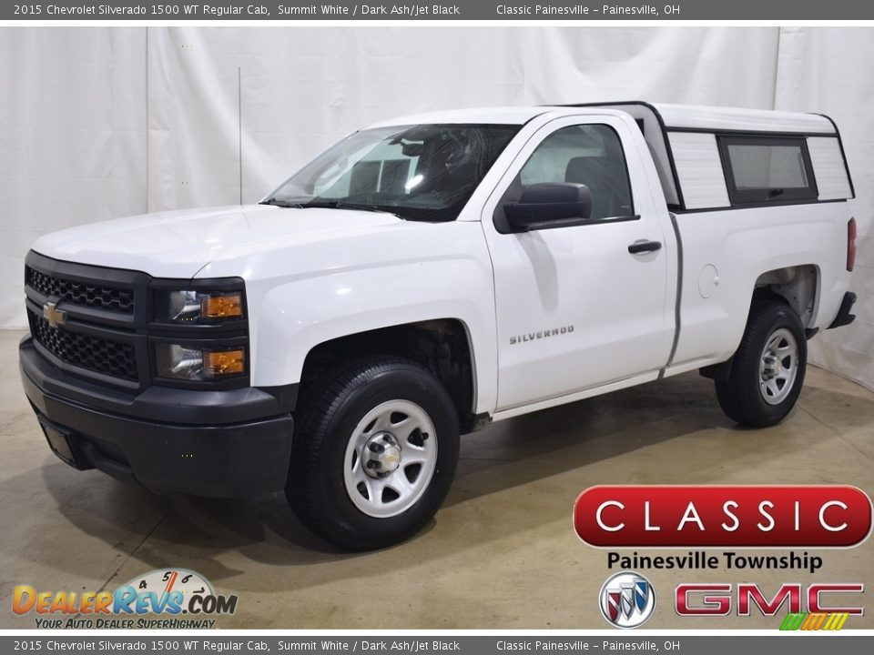 2015 Chevrolet Silverado 1500 WT Regular Cab Summit White / Dark Ash/Jet Black Photo #1