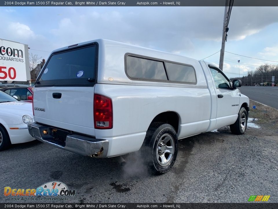 2004 Dodge Ram 1500 ST Regular Cab Bright White / Dark Slate Gray Photo #3