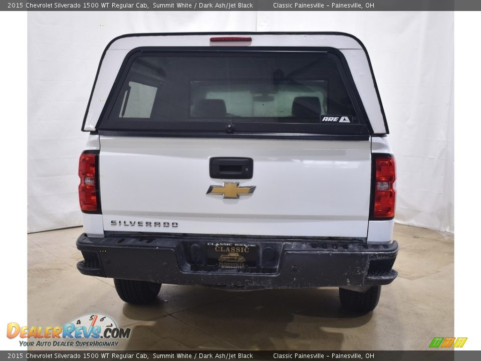 2015 Chevrolet Silverado 1500 WT Regular Cab Summit White / Dark Ash/Jet Black Photo #3