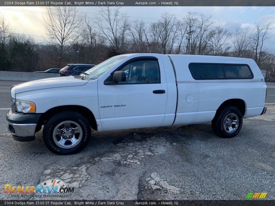 2004 Dodge Ram 1500 ST Regular Cab Bright White / Dark Slate Gray Photo #6