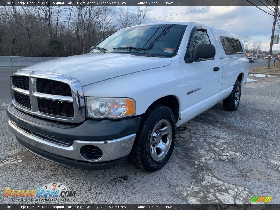 2004 Dodge Ram 1500 ST Regular Cab Bright White / Dark Slate Gray Photo #7