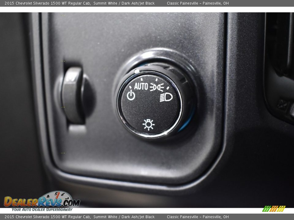 2015 Chevrolet Silverado 1500 WT Regular Cab Summit White / Dark Ash/Jet Black Photo #10