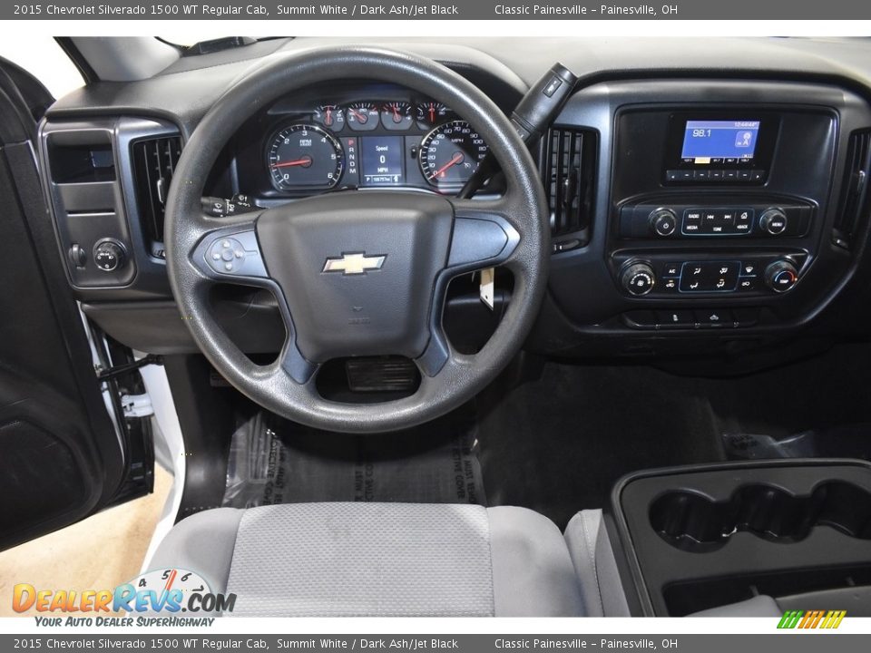 2015 Chevrolet Silverado 1500 WT Regular Cab Summit White / Dark Ash/Jet Black Photo #11