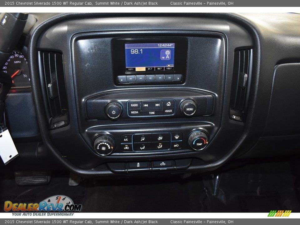 2015 Chevrolet Silverado 1500 WT Regular Cab Summit White / Dark Ash/Jet Black Photo #12