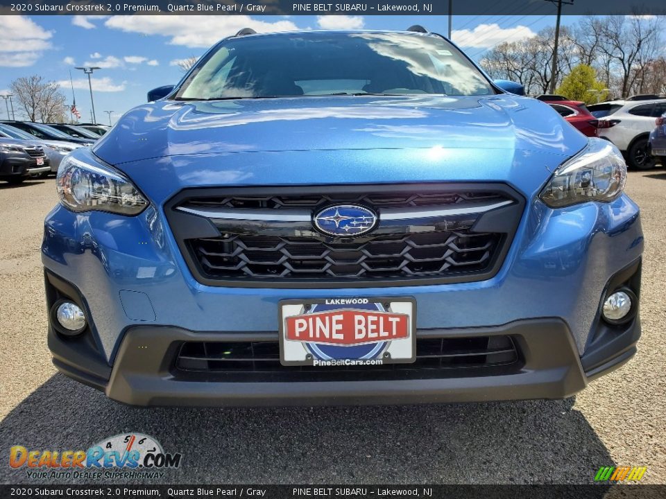 2020 Subaru Crosstrek 2.0 Premium Quartz Blue Pearl / Gray Photo #3