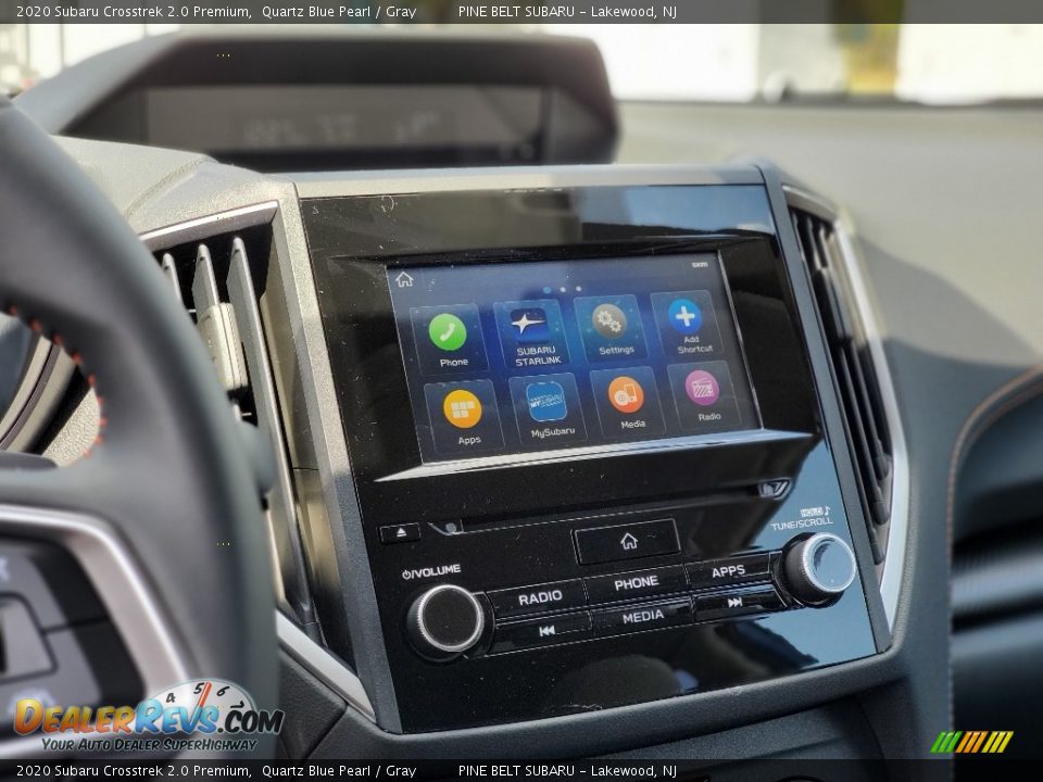 2020 Subaru Crosstrek 2.0 Premium Quartz Blue Pearl / Gray Photo #14