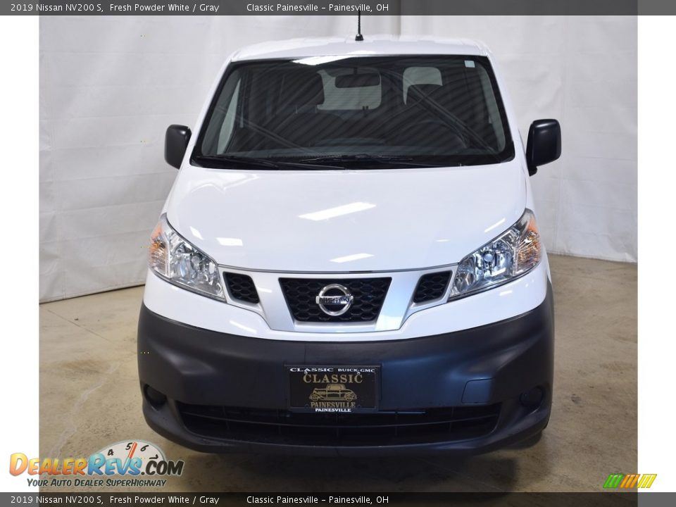 2019 Nissan NV200 S Fresh Powder White / Gray Photo #4