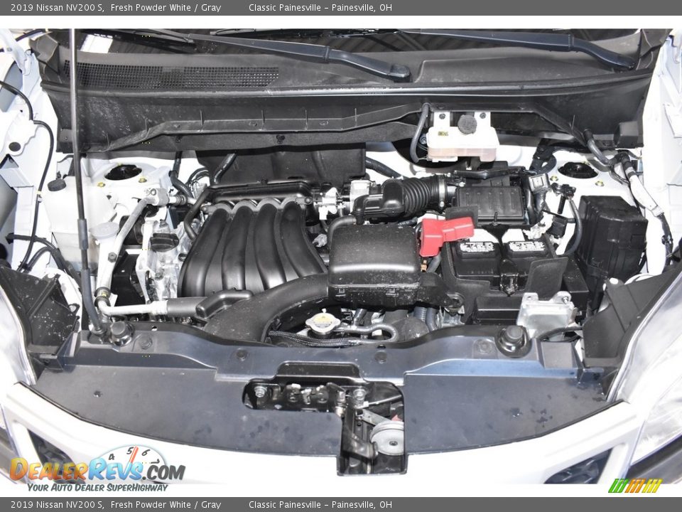 2019 Nissan NV200 S Fresh Powder White / Gray Photo #6