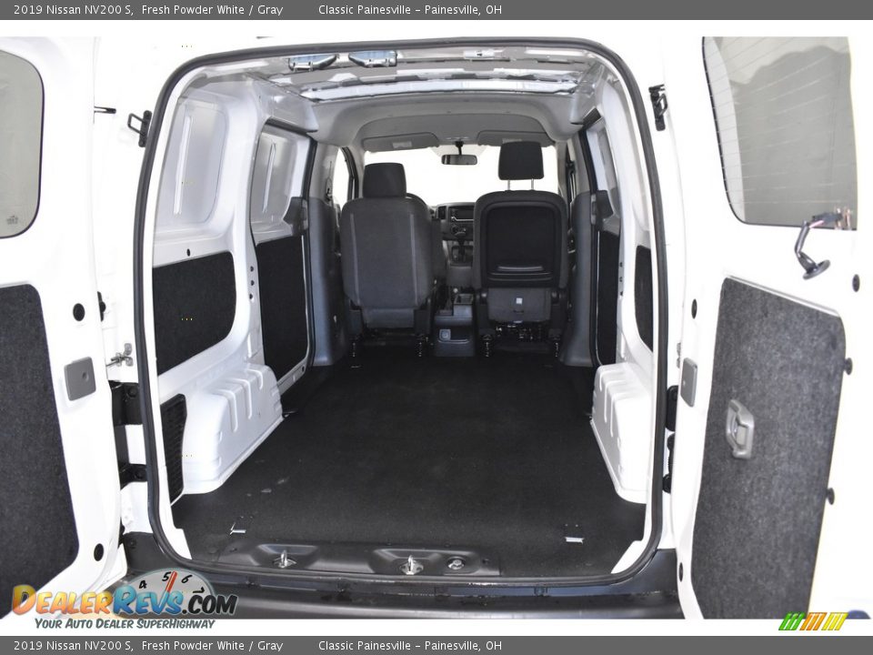 2019 Nissan NV200 S Fresh Powder White / Gray Photo #9