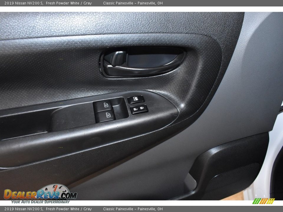 2019 Nissan NV200 S Fresh Powder White / Gray Photo #11