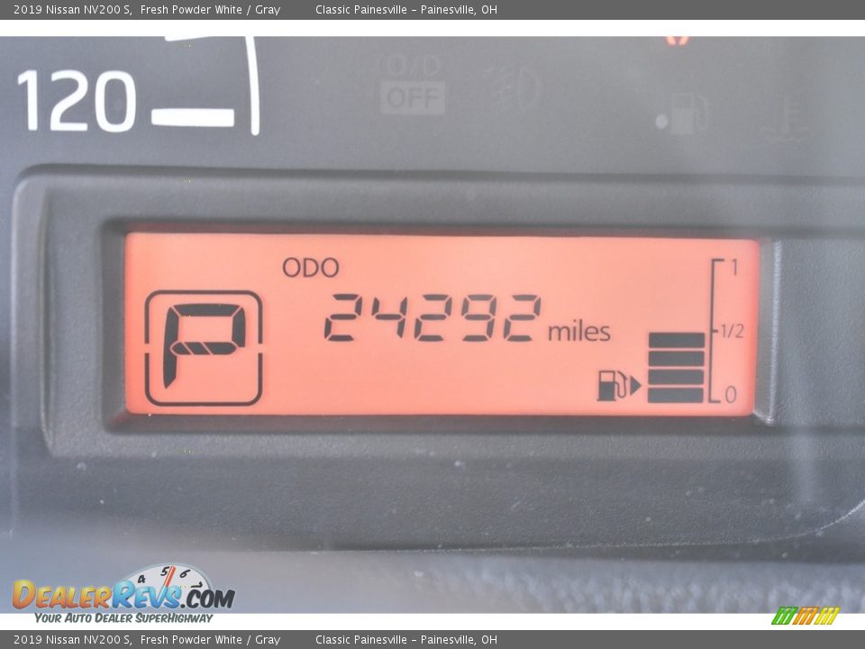 2019 Nissan NV200 S Fresh Powder White / Gray Photo #15