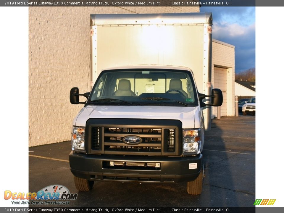 2019 Ford E Series Cutaway E350 Commercial Moving Truck Oxford White / Medium Flint Photo #4