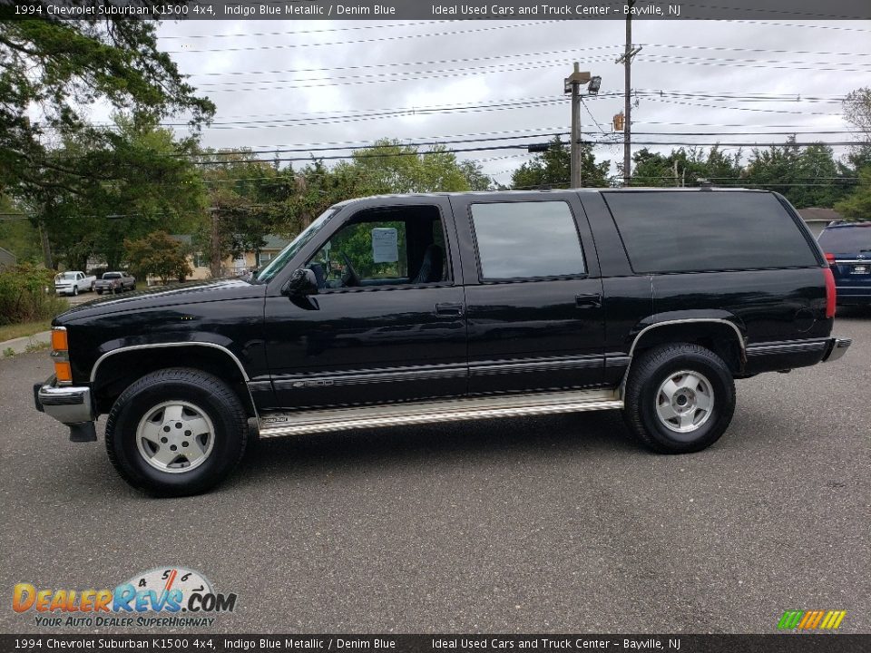 Indigo Blue Metallic 1994 Chevrolet Suburban K1500 4x4 Photo #4