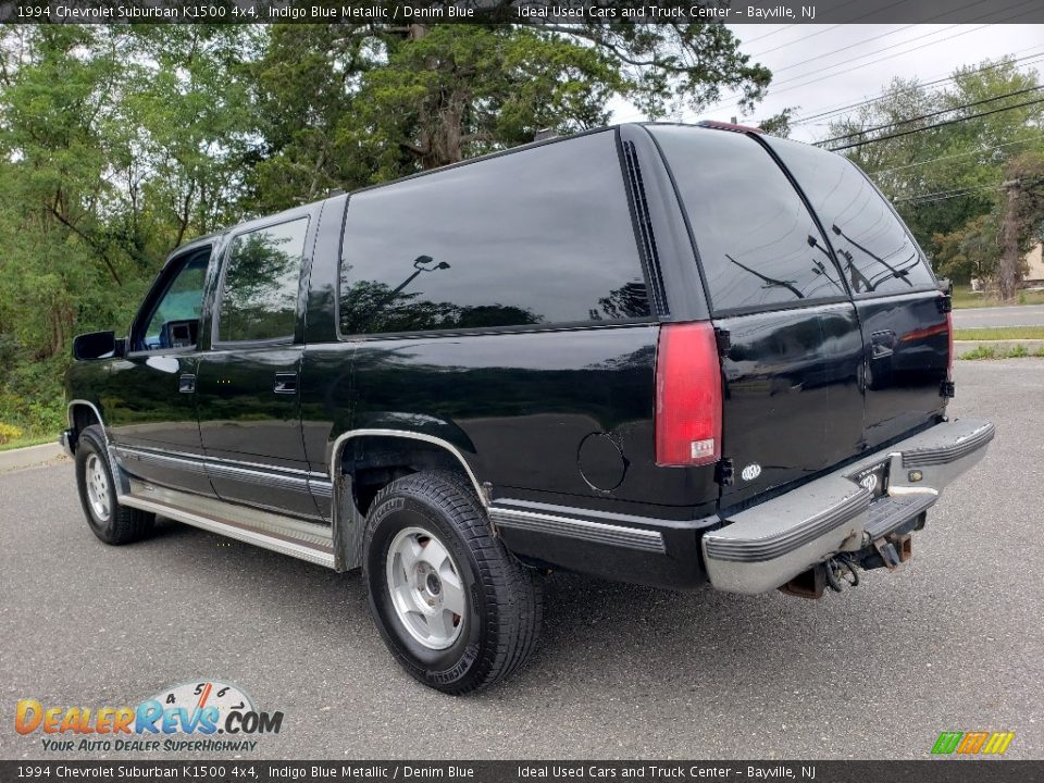 Indigo Blue Metallic 1994 Chevrolet Suburban K1500 4x4 Photo #5