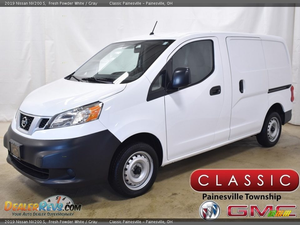 2019 Nissan NV200 S Fresh Powder White / Gray Photo #1