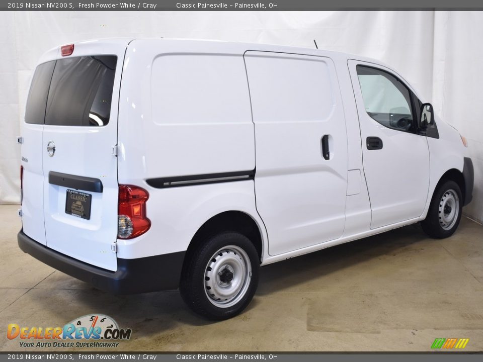 2019 Nissan NV200 S Fresh Powder White / Gray Photo #2