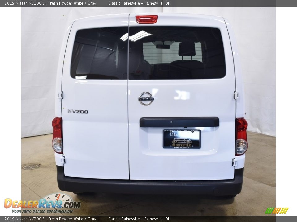 2019 Nissan NV200 S Fresh Powder White / Gray Photo #3