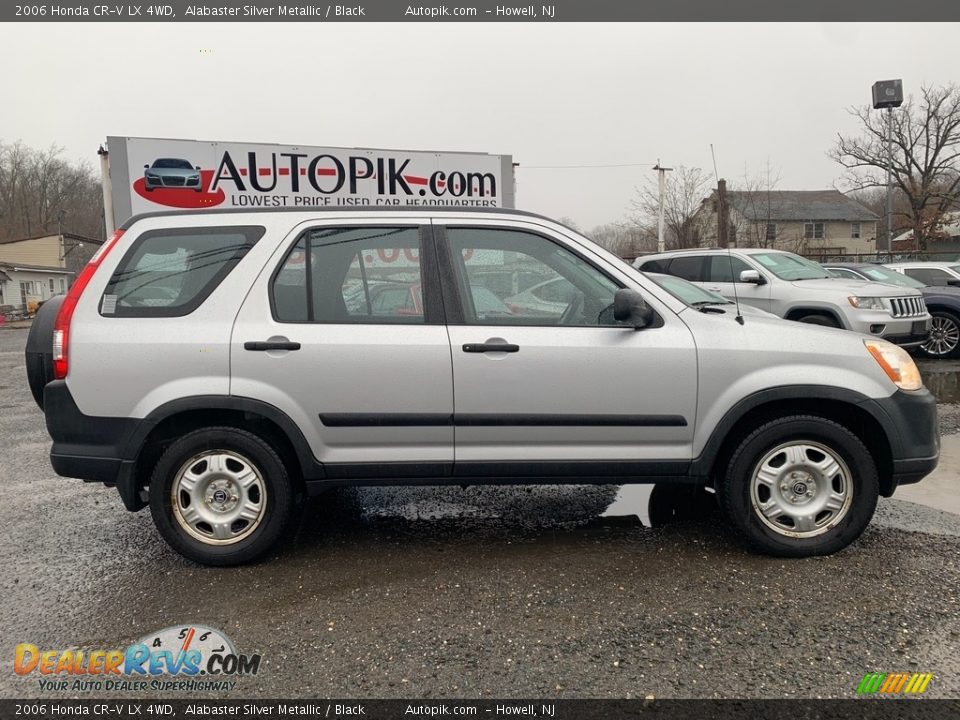 2006 Honda CR-V LX 4WD Alabaster Silver Metallic / Black Photo #2