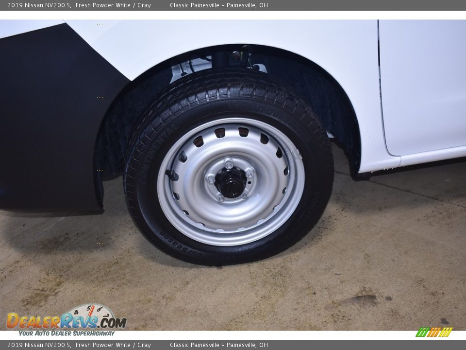 2019 Nissan NV200 S Fresh Powder White / Gray Photo #5