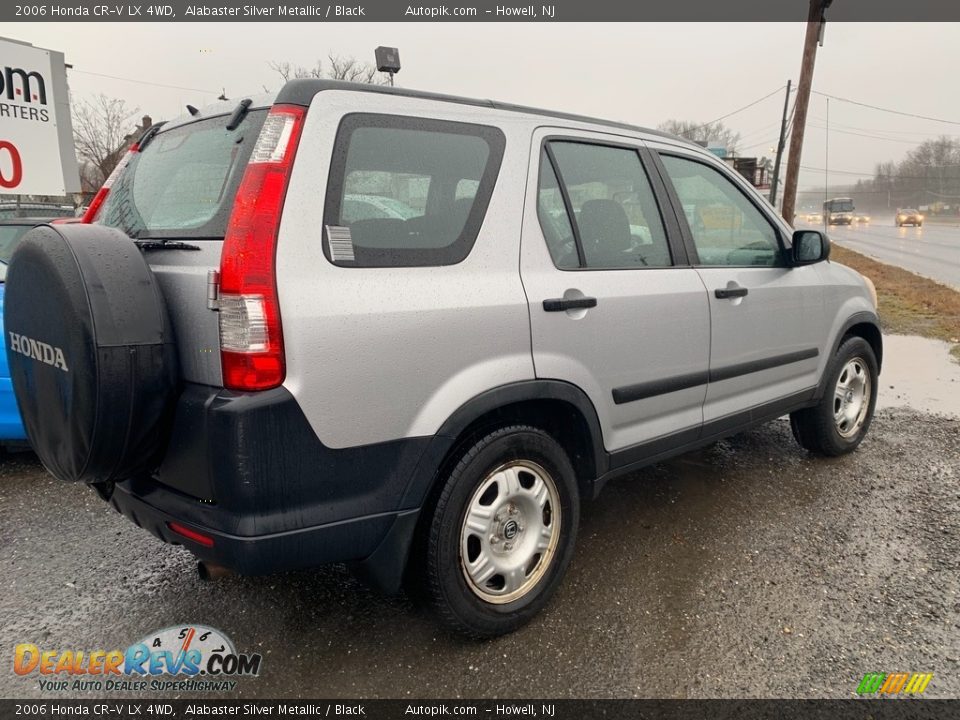 2006 Honda CR-V LX 4WD Alabaster Silver Metallic / Black Photo #3