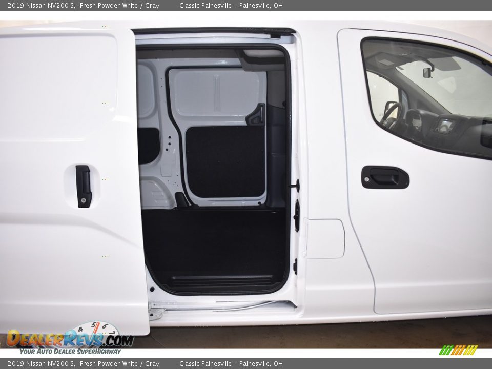 2019 Nissan NV200 S Fresh Powder White / Gray Photo #9