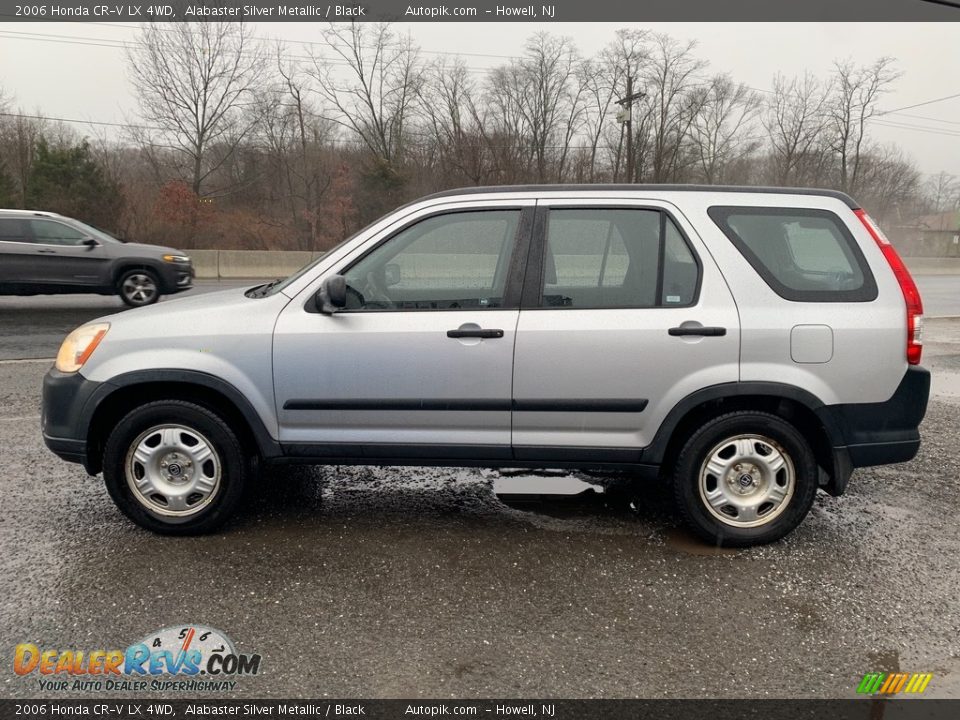 2006 Honda CR-V LX 4WD Alabaster Silver Metallic / Black Photo #6