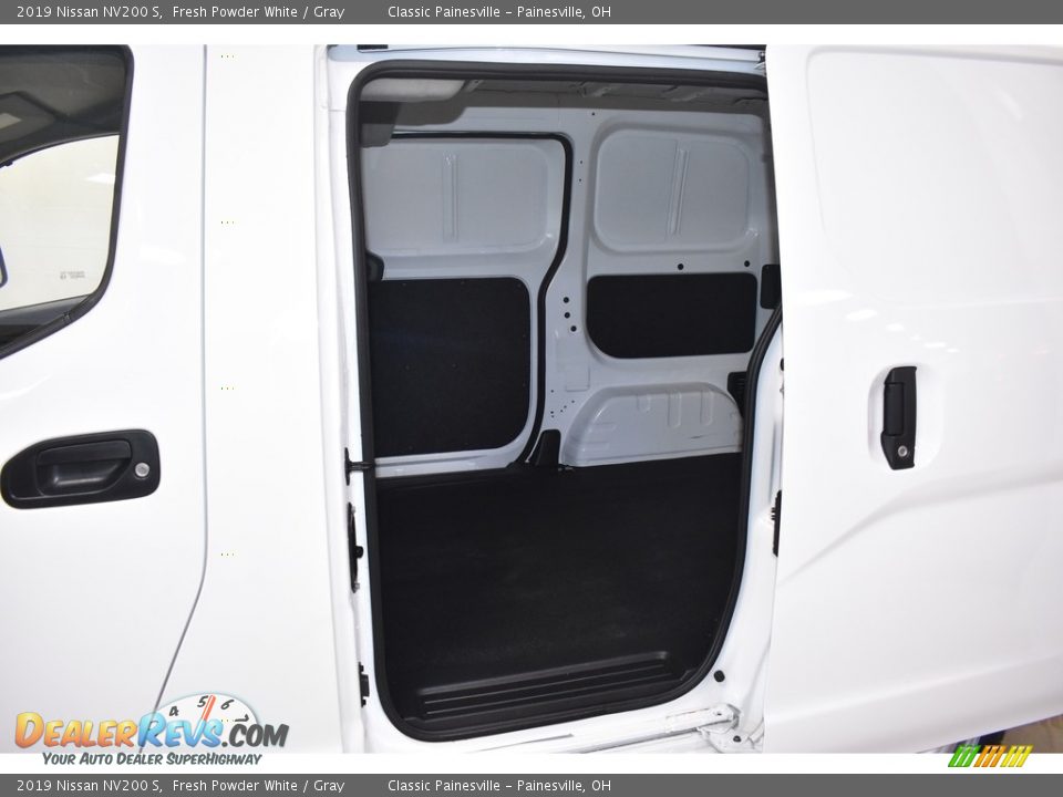 2019 Nissan NV200 S Fresh Powder White / Gray Photo #10