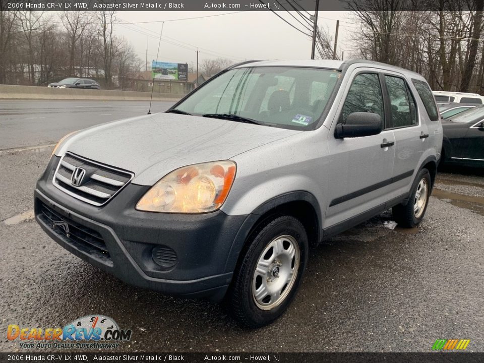 2006 Honda CR-V LX 4WD Alabaster Silver Metallic / Black Photo #7