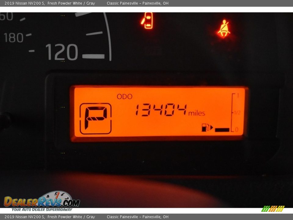 2019 Nissan NV200 S Fresh Powder White / Gray Photo #15