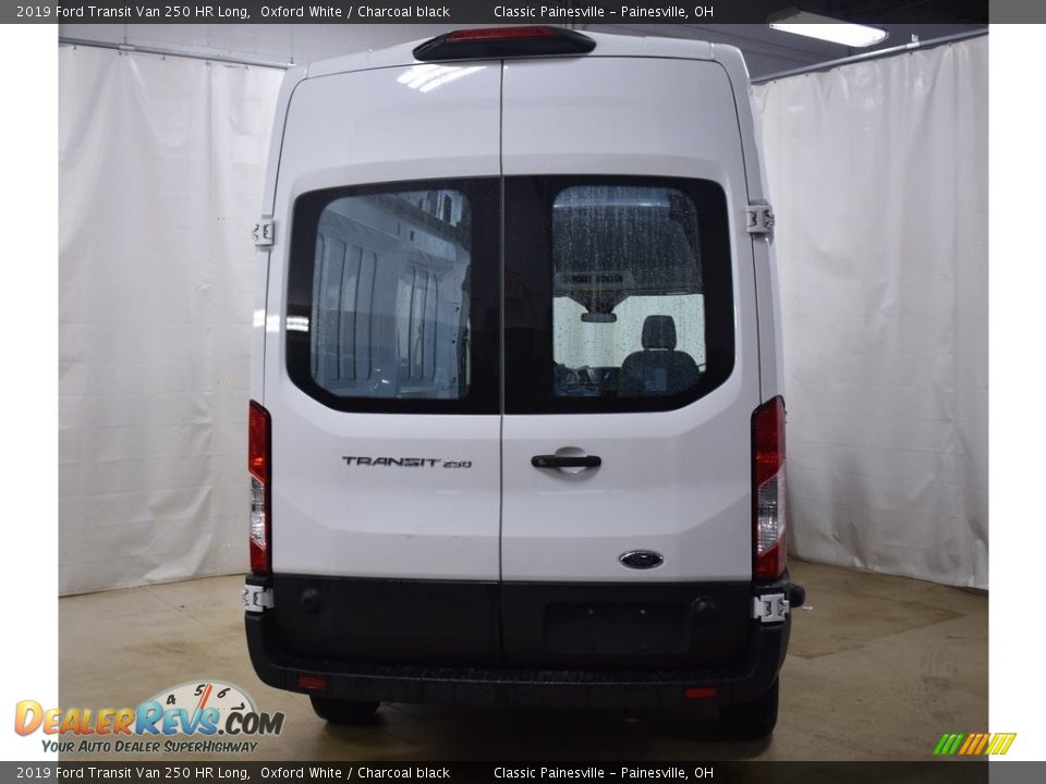 2019 Ford Transit Van 250 HR Long Oxford White / Charcoal black Photo #3