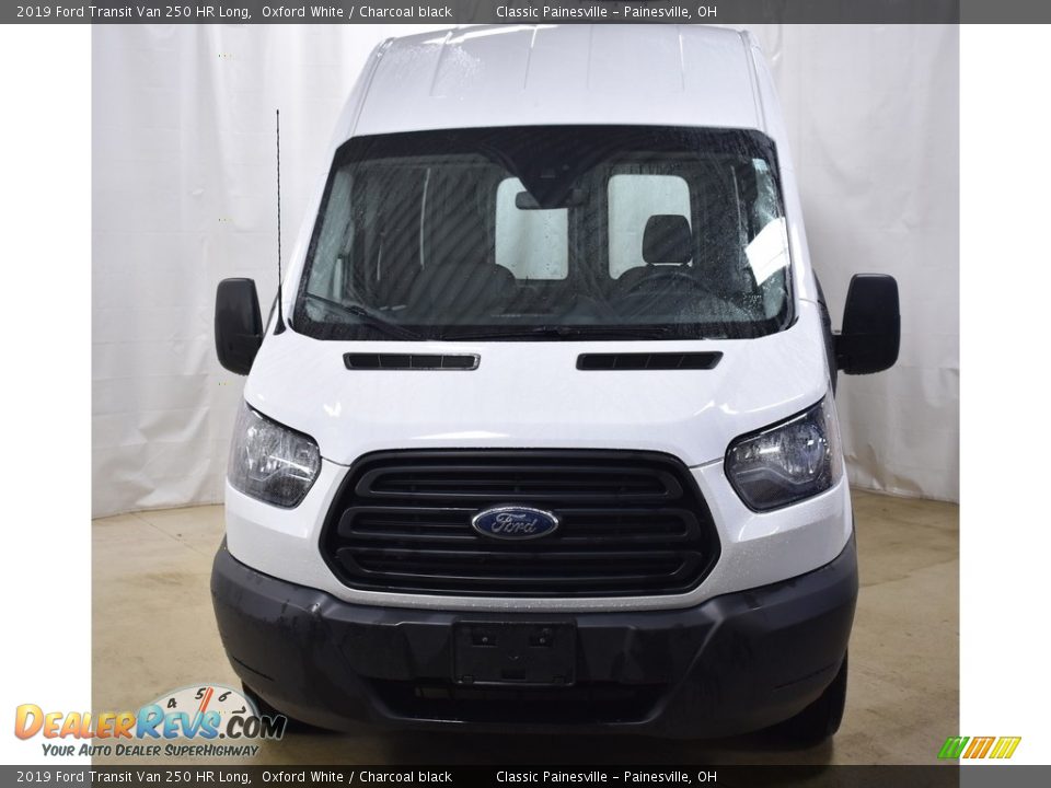 2019 Ford Transit Van 250 HR Long Oxford White / Charcoal black Photo #5