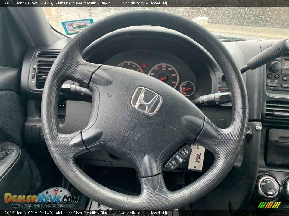 2006 Honda CR-V LX 4WD Alabaster Silver Metallic / Black Photo #19