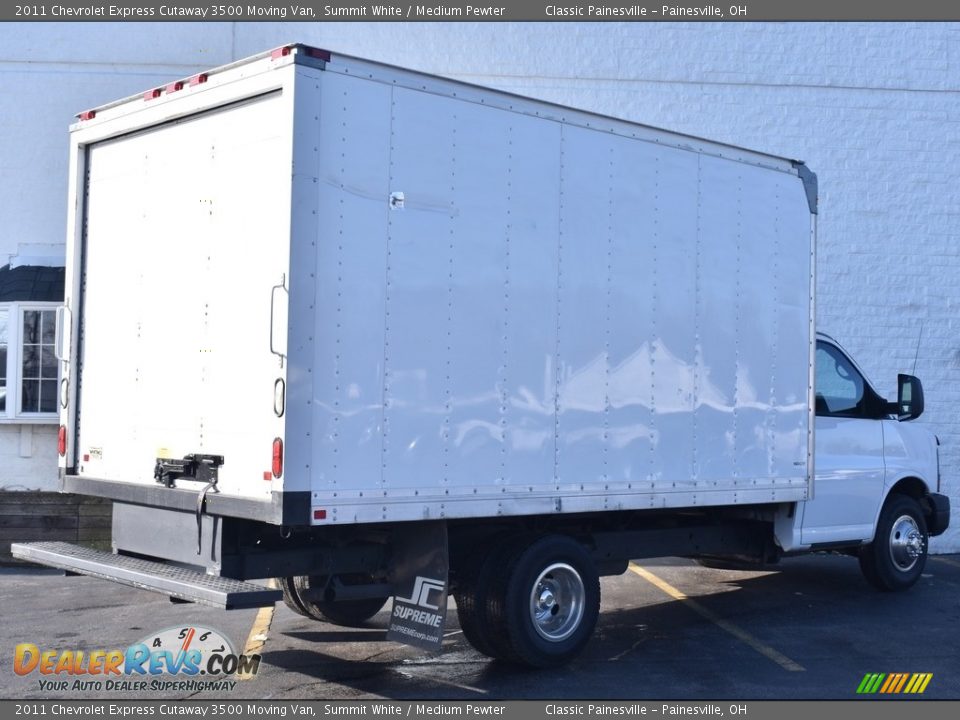 2011 Chevrolet Express Cutaway 3500 Moving Van Summit White / Medium Pewter Photo #2